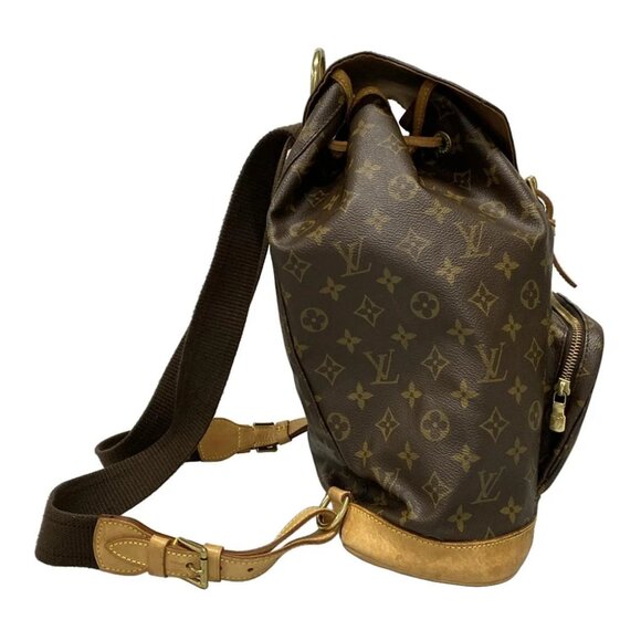 Auth LOUIS VUITTON Montsouris GM Monogram Backpack Monogram Canvas - Picture 4 of 14